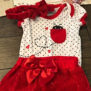 3 piece ladybug set